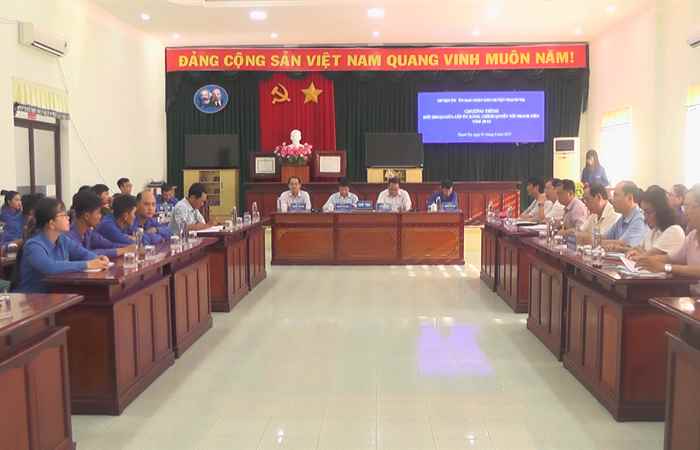 Thạnh Trị: Đối thoại giữa lãnh đạo Đảng, Chính quyền với đoàn viên, thanh niên